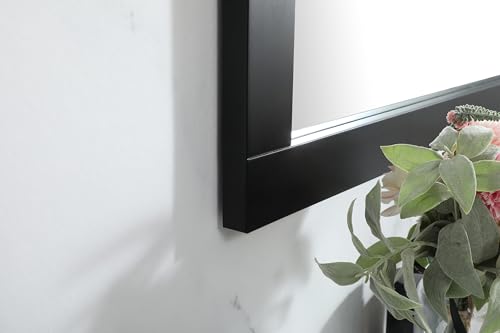 Envision, Aqua Vanity Mirror 48X36 Inch in, Modern, Black - color: Black, size: 36"L X 48"W