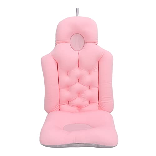 Full Body Bath Cushion for Bathtub Soft Folding Headrest Back Support Bath Cushion for Tub Neck and Back Comfort Adult Bath Mat for Home Use