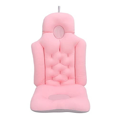 Full Body Bath Cushion for Bathtub Soft Folding Headrest Back Support Bath Cushion for Tub Neck and Back Comfort Adult Bath Mat for Home Use