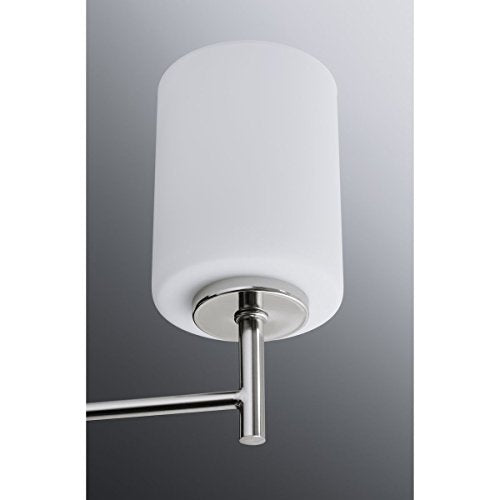 Progress Lighting P2131-104 Replay Bath & Vanity, 1-Light, Polished Nickel - color: Polished Nickel, size: 1-Light
