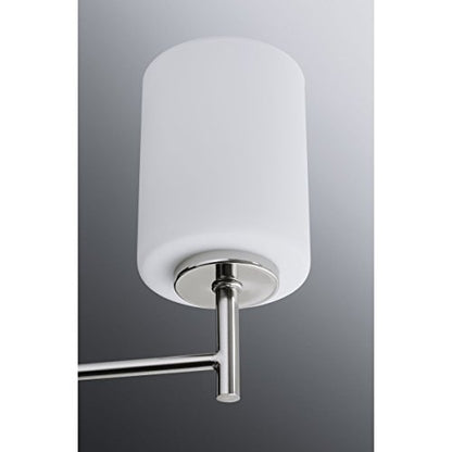 Progress Lighting P2131-104 Replay Bath & Vanity, 1-Light, Polished Nickel - color: Polished Nickel, size: 1-Light