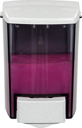 San Jamar S30TBK Bulk Liquid/Lotion Soap & Hand Sanitizer Dispenser, 30 oz. Capacity, Black - color: Black