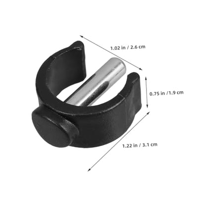 8pcs Handrail Clamp Replacement Lock Clips for Toilet Safety Frame Easy Assembly for Pipe Nonslip Tips to Enhance Stability and Reduce Slip Risks
