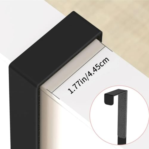 Over-the-Door 3-Tier Towel Rack with Hooks for Bathroom