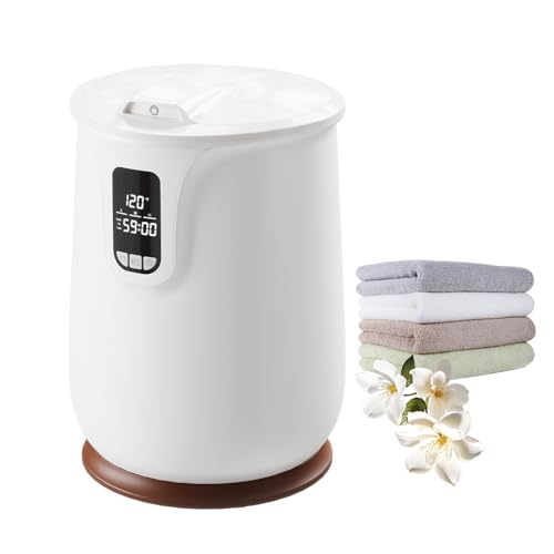 Towel Warmer with Timer Function, 20L Capacity Large Towel Warmer Bucket for Bathroom, Temperature Adjustable, LED Display, Dryer for Towels, Robes, Blankets - size: 20L–E1689C