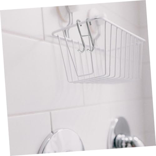 WOONEKY Stainless Steel Shower Hook Door Towel Hanger for Bathrobes Loofahs and Clothes Heavy Duty Glass Door Organizer No Installation Required - size: 12X5X4.8CM