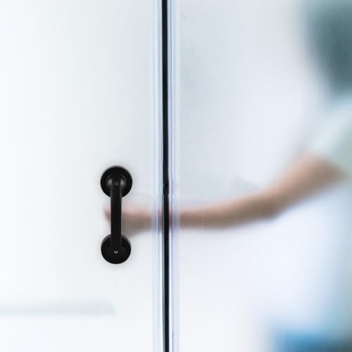Healeved Suction Shower Grab Bar Bathroom Grab Bar for Elderly and Disabled Removable No Drilling Shower Handle Safety Handrail for Bathtubs Toilets Stairs 7.95 X 2.55 X 2.55 in