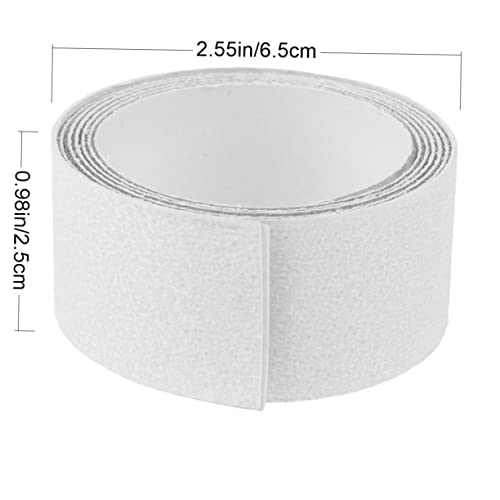 VOSAREA 3Rolls Transparent Slip Bathtub Stickers of Peva Decals for Safe Bathing Self Adhesive Non Slip for Slippery Surfaces Bathroom and Tub