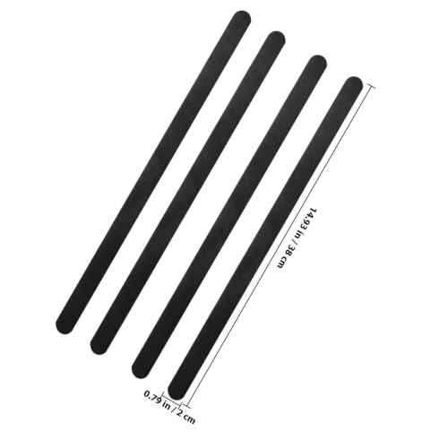 balacoo 24pcs Non Slip Bathtub Strips Anti Slip Shower Stickers Pe Material No Residue Installation Easy Application for Bathtub and Stairs Safety Bathroom Decor