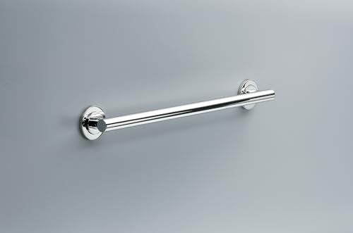 Franklin Brass Voisin (1-Pack) 24' ADA Grab Bar Bathtub Handle Safety in Bright Stainless Steel 1-1/4' diameter Wall Mount Shower Handicap VOI5924-BS - size: 24 Inch
