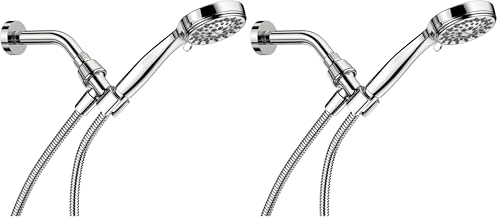 Moen Ignite Chrome Hand Held Shower Head Package With 2.5 GPM High Pressure Spray, 20091 (Pack of 2) - size: Pack of 2