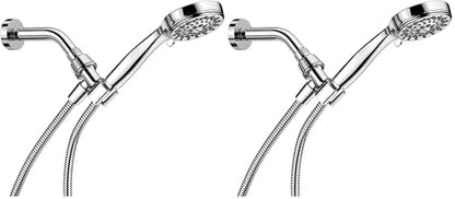 Moen Ignite Chrome Hand Held Shower Head Package With 2.5 GPM High Pressure Spray, 20091 (Pack of 2) - size: Pack of 2