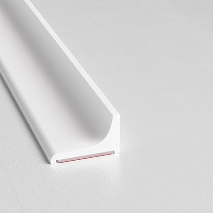 Silicone Shower Threshold Water Dam, Kitchen Sink Splash Guard, Shower Barrier Water Dam(98inch) - color: White, style: 98Inch