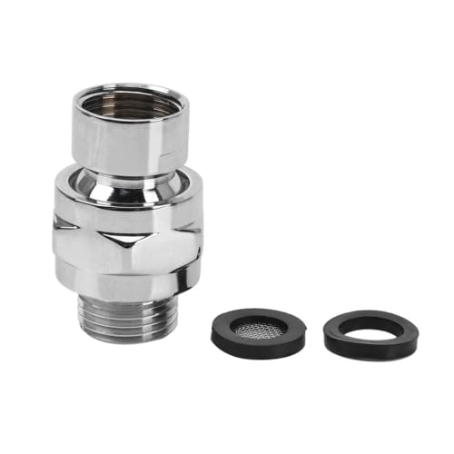 4X Brass Chrome Ball Joint Shower Arm Head Angle Adjustable Swivel Adapter