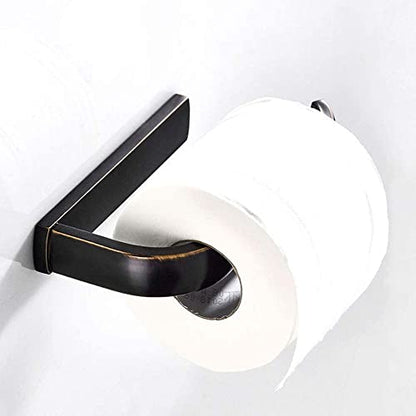 BigBig Home Bronze Toilet Paper Holder, Oil Rubbed Towel Holder Bathroom Towel Ring Rustic Tissue Roll Holder Farmhouse Paper Towel Holder Wall Mount - color: Oil Rubbed Bronze