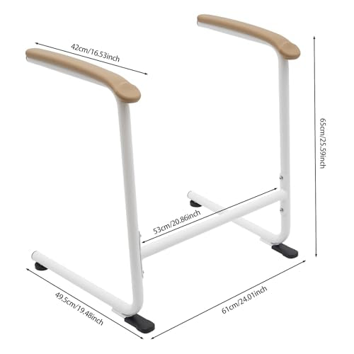 Chair Stand Assist Stand Up Aid for Elderly, Standing Aid Mobility Support Frame, Lift Assist Handle for Sofa and Chair, Freestanding Toilet Safety Rail Support Bar for Seniors Pregnant Disabled