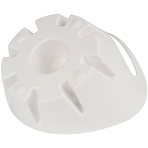 Plumb Craft Toilet and Drain Plunger with Holder Combo, Black/White