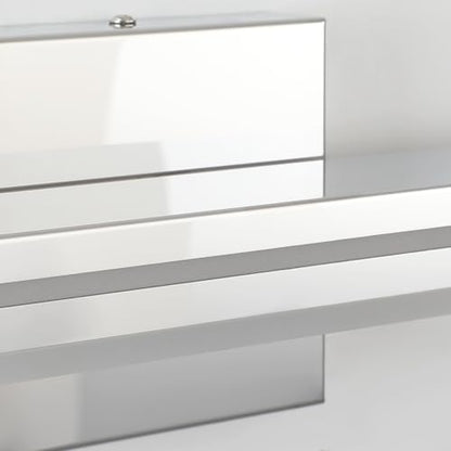 SineRise 24-Inch LED Modern Bathroom Vanity Light Bar, Chrome Modern Acrylic Bathroom Wall Lighting Fixtures Over Mirror (Cool White 6000K) - color: Chrome-Cool White, size: 24-Inch