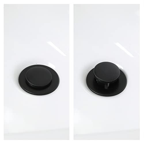 Danco Bathroom Sink Pop-up Stopper Replacement for Lavatory Pop-up Drain Assembly, Matte Black, (11059)