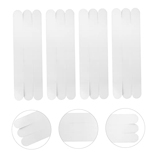 LABRIMP 12pcs Non Slip Tape Slip Strips for Bath Safety Shower Decor Splash Guard Bath Adhesive Stickers - size: 12 pcs