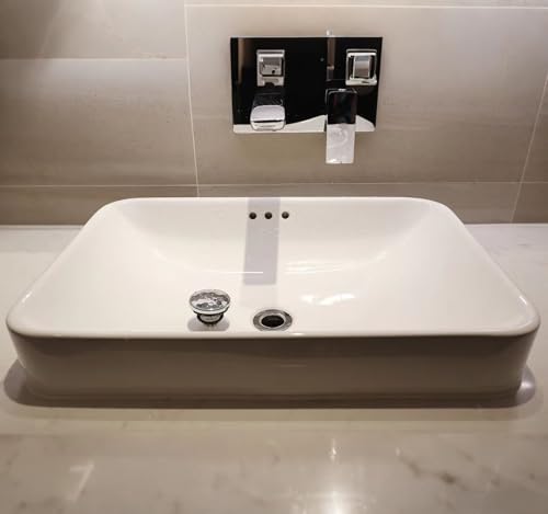 XAJOON Bathtub Drain Hair Catcher/Bathtub Protector Suitable for Bathroom Bathtub, Pop-Up Drains and Bathroom Sink. (Patented Product) (Chrome) - color: Chrome