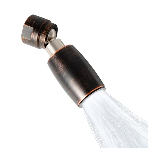 High Sierra® - CLASSIC™ Solid Lead-Free Metal 1.25 GPM Award Winning. Ultra Low Flow Shower Head. Patented Nozzle Never Clogs - Oil Rubbed Bronze Finish - color: Oil Rubbed Bronze, size: 1.25 GPM