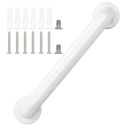 Shower Handles for Elderly Handicap Grab Bar Shower Handrails Bathroom Safety Hand Rail Support for Seniors Toilet Assist 12 Inch