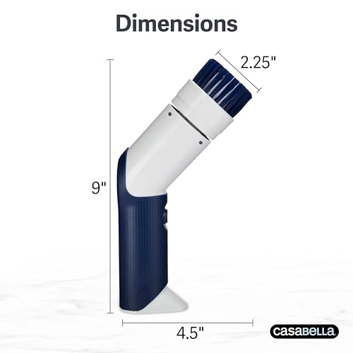 Casabella Power Spin Handheld Scrubber - style: Handheld