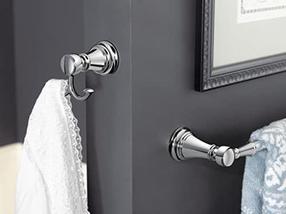 Moen YB8403CH Weymouth Double Robe Hook, Chrome - color: Chrome