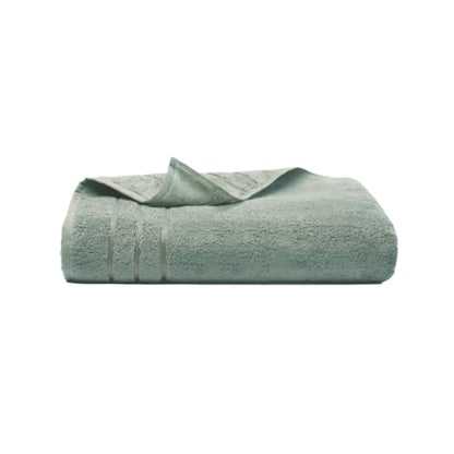 Cariloha Bamboo Viscose Bath Towels – Plush, Quick Dry Towel – Turkish Cotton & Bamboo Viscose Blend – Large Bathroom Towels 30x56 – Luxury Hotel Bath Towel – Odor Resistant – Ocean Mist - color: Ocean Mist
