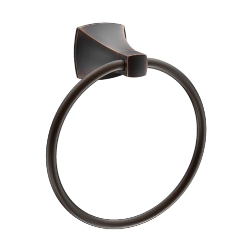 Hand Towel Holder for Bathroom Oil Rubbed Bronze Towel Ring Stainless Steel and Zinc Alloy Towel Hanger Wall Mount for Bath, Kitchen - color: Oil Rubbed Bronze