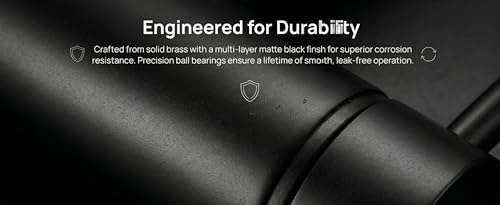 1440° Rotating Faucet Extender with 5cm Telescopic Arm Dual Mode Splash-Proof Kitchen Sink Sprayer Universal Fit Water Saving Aerator Adapter Chrome Finish for Bathroom Washing - color: Black