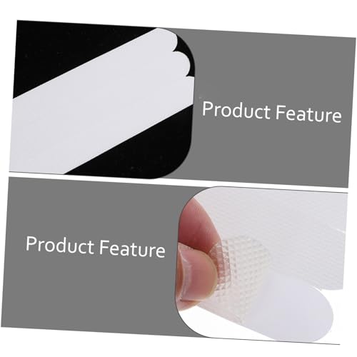 SOLUSTRE 36pcs Transparent Slip Bath Safety Stickers Adhesive Shower Treads for Bathtubs Floors Stairs Non Slip Strips Enhance Traction - size: 36 Pcs