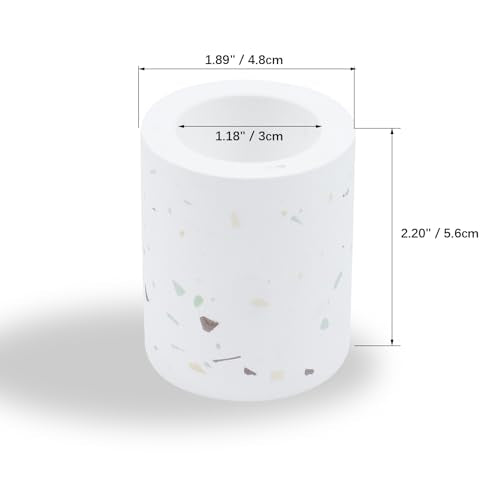 Drying Stone Toothbrush Holder, Diatomite Toothbrush Holders | Bathrooms, Quick Drying Diatomaceous Earth Bathroom Sink Organizer, Electric Brush and Toothpaste Holder Cup (Autumn Harvest) - style: Autumn Harvest