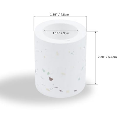 Drying Stone Toothbrush Holder, Diatomite Toothbrush Holders | Bathrooms, Quick Drying Diatomaceous Earth Bathroom Sink Organizer, Electric Brush and Toothpaste Holder Cup (Autumn Harvest) - style: Autumn Harvest