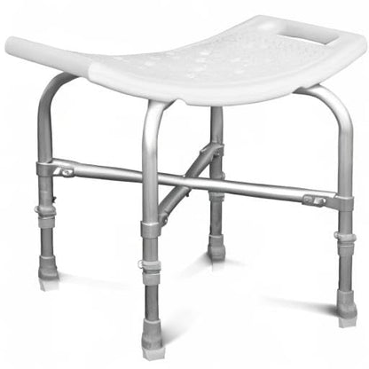 Vive Heavy Duty Bariatric Shower Chair | Bath Stool & Bathtub Seat for Inside Tub Elderly, Seniors, Handicap & Disabled Adults- Non-Slip, Adjustable, Supports 550 lbs - size: Bariatric
