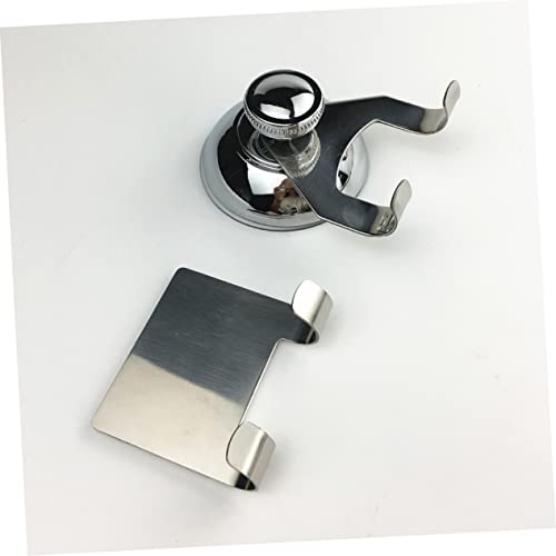 3pcs Stainless Steel Shower Squeegee for Glass Door Suction Cup and Hooks Holder