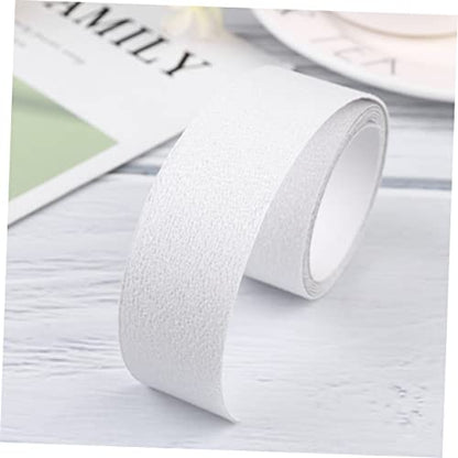 SOLUSTRE 3 Rolls Transparent Slip Bathtub Stickers Self Adhesive Bathroom Decals for Safe Bathing for Slippery Surfaces Easy to Use and