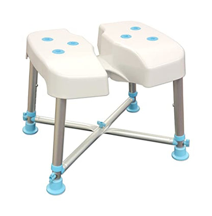 MedGear A-0271A Tool-Free DURA Hygienic Cutout Shower and Tub Assisting Bench
