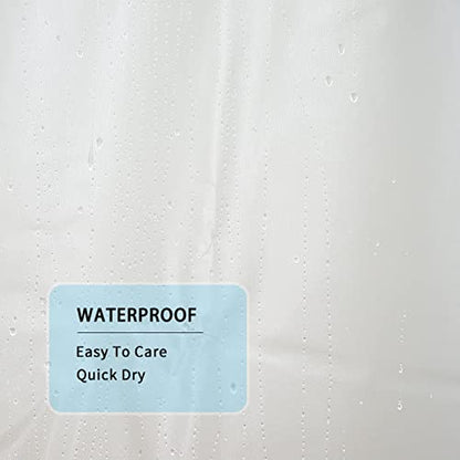 Shower Curtain Liner Frosted 72x74 No Hooks Heavy Duty for Bathroom | PEVA Plastic Vinyl Waterproof Heavy Duty Bathroom Curtain Hook Free Shower Liner with bottom Magents - color: Frosted, size: 72"W x 74"L (Pack of 1)