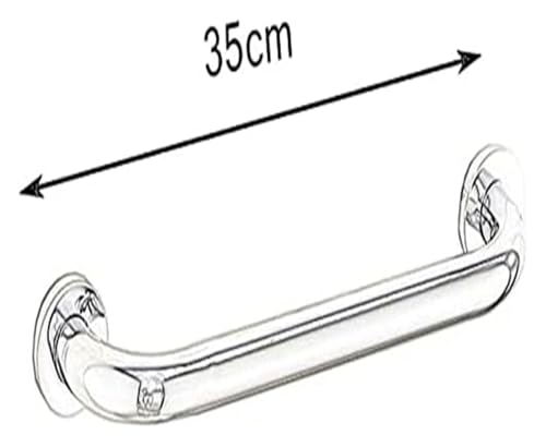 Grab Rails Bathroom Copper Grab Bar, Polished Chrome Anti-Slip Grab Rails for Bathtub, Safety Shower Handrails Support Rail, Towel Rack, Looks Good and Very Secure Toilet