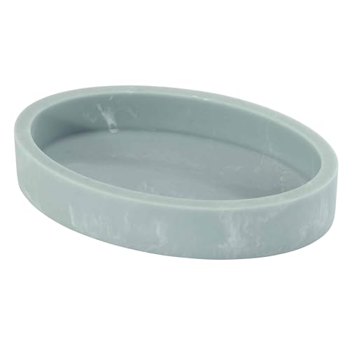 Nicole Miller - Soap Dish, Resin Countertop Accessories, Dorm Room Essentials (Kendall Collection, Oasis) - color: Oasis, size: Soap Dish