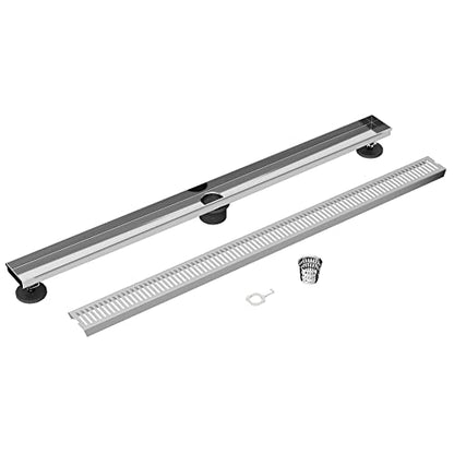VIGO Elan 36 in. Linear Shower Drain in Chrome - VG07003CH - color: Chrome, size: 36 in.