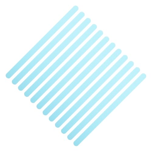 CHILDWEET 24pcs Peva Non Slip Shower Stickers Adhesive Safety Strips for Bathtub and Stairs Resistant to Peeling and Deformation Easy Clean Removal for Bathrooms and Pools