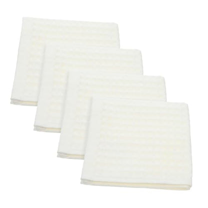 4pcs Waffle Cotton Bath Towels Quick-Drying and Highly Absorbent Facecloths for Spa-Like Bathroom Lightweight and Comfortable for Daily Use and Fitness