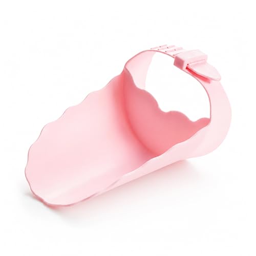 Faucet Extender for Kitchen Sink and Bathtub, Universal PP Kids Hand Wash Faucet Extension Easy Install Toddler Bathroom Accessory (Pink) - color: Pink
