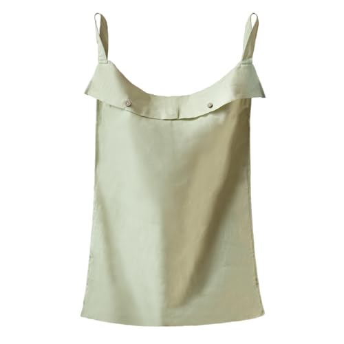 100% Linen Hanging Laundry Hamper Bag 20x27 Inch, Over the Door with 2 Buttons and Bottom Zipper Saving Space Wall Back organizers For Dirty Clothes Dorm Travel College Camp Sock Large Capacity,Green - color: Green, size: 20"x27"