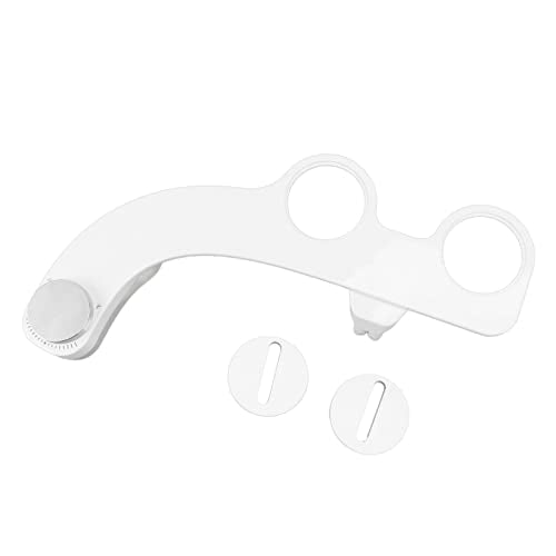 Non Electric Bidet Attachment with Dual Nozzles and Self - Maintenance, 7/8 Copper Tee, for Frontal and Rear Wash - Sanitary and Comfortable Solution
