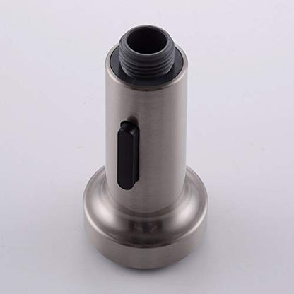 Highly efficient water-saving kitchen sink spray head G1/2 dual-function pull-down nozzle(Brushed) - size: Brushed
