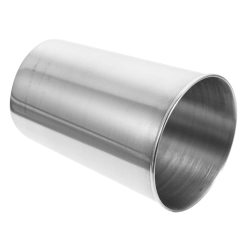 Water Tumbler Stainless Steel Cups Bathroom Tumbler Silver Chrome Home Beverage Cup - size: 8.50X6.00X6.00CM
